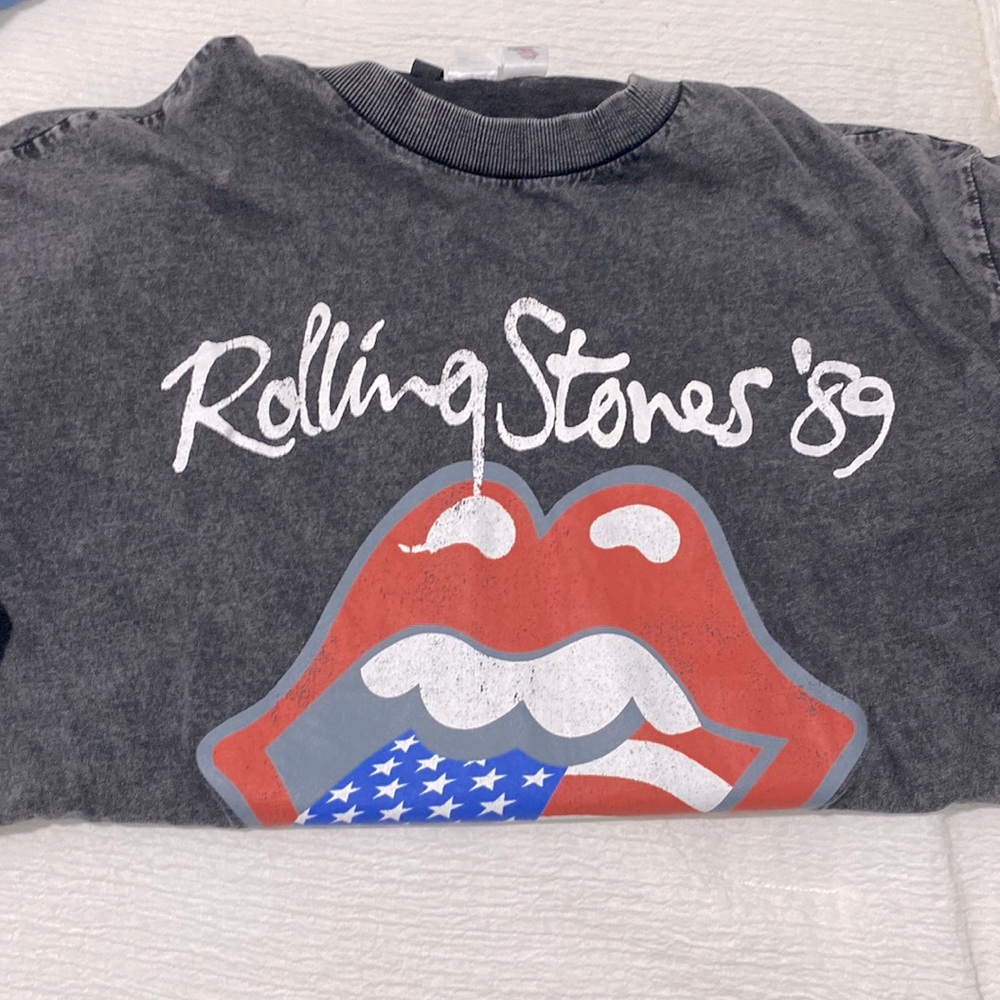 Over sized Rolling Stones T
